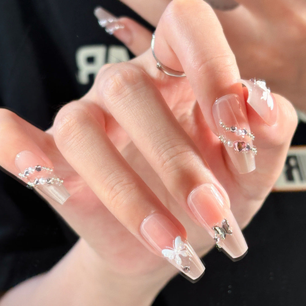 Siopsrl | Artistic Floral Press-On Nail Set Siopsrl Siopsrl | 78739498Siopsrl |