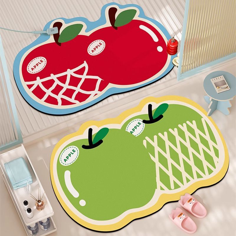 Siopsrl | Playful Fruit-Shaped Siopsrl Bath Mat
