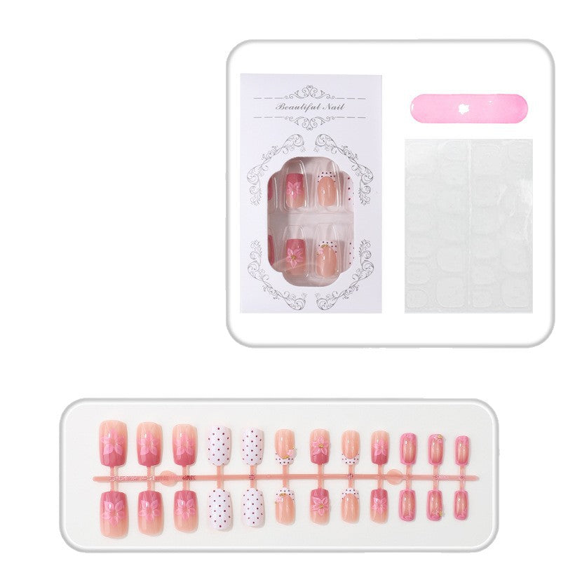 Siopsrl | Floral Design Nail Tip Set Siopsrl