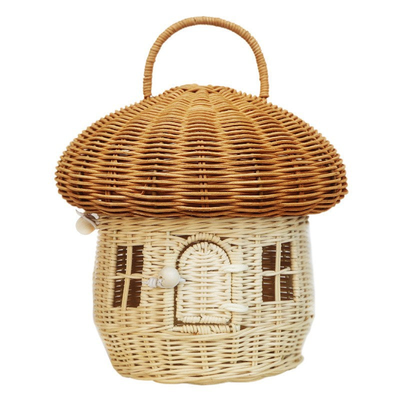 Playful hand basket in house design Siopsrl