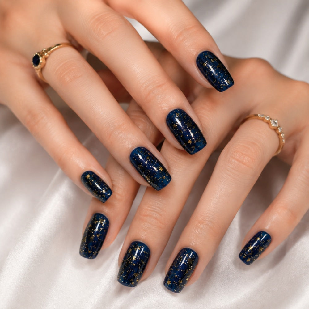 Siopsrl | Elegant Artificial Nails In Luxurious Star Design Siopsrl