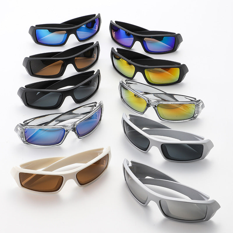Siopsrl | Polarized Wraparound Fishing Sunglasses with Impact-Resistant Frame Siopsrl