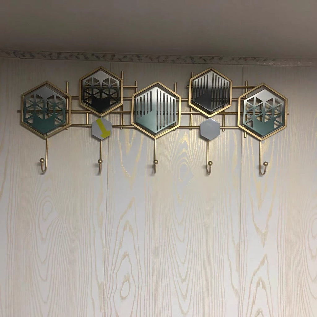 Decorative Leaf Wall Hook Rack Siopsrl
