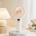 Siopsrl | Women's portable table fan with LED display Siopsrl