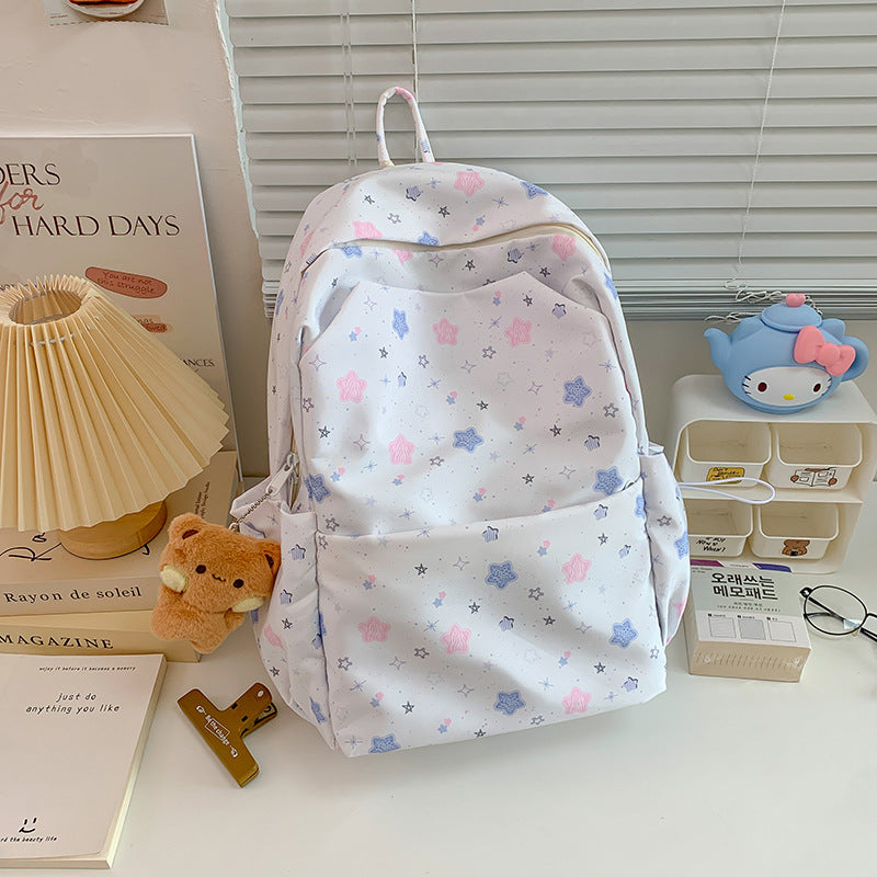 Siopsrl | Whimsical Star Patterned Backpack
