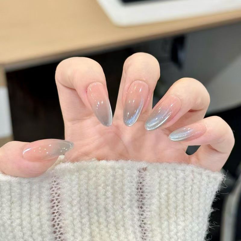 Siopsrl | Artificial artificial nails with shimmering pearl effect Siopsrl
