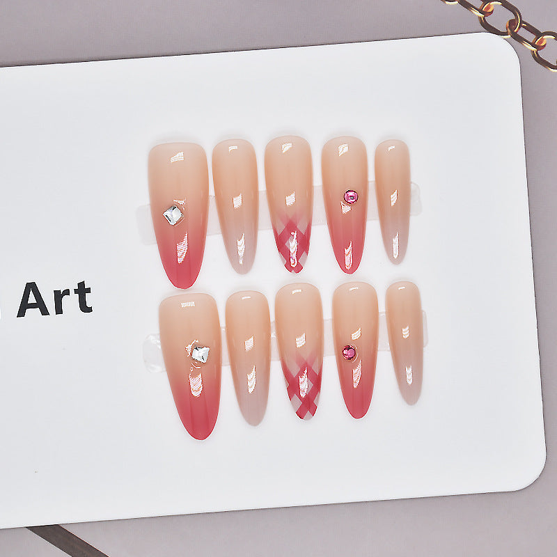 Siopsrl | Gradient Ombre Press-On Nail Extensions Siopsrl