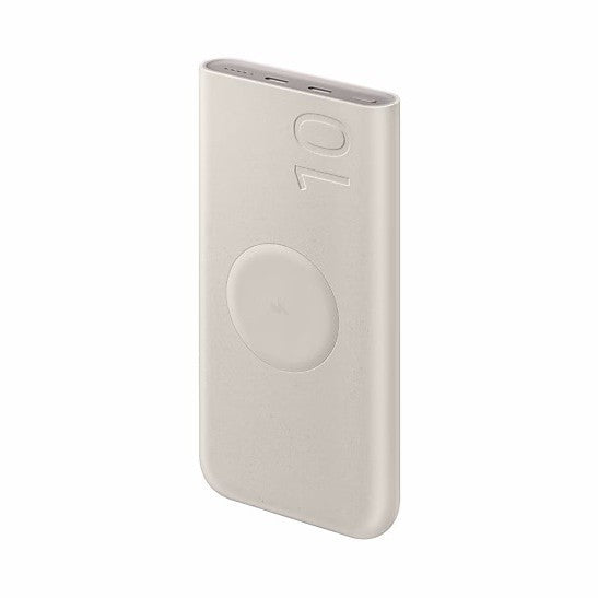 Siopsrl | Slim Magnetic wireless power bank with built-in USB-C fast charge and textured eco-shell Siopsrl