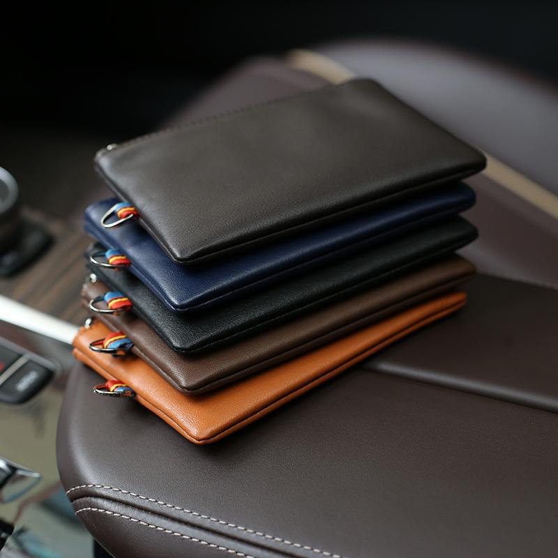 Siopsrl | Zippered Leather Cardholder Siopsrl