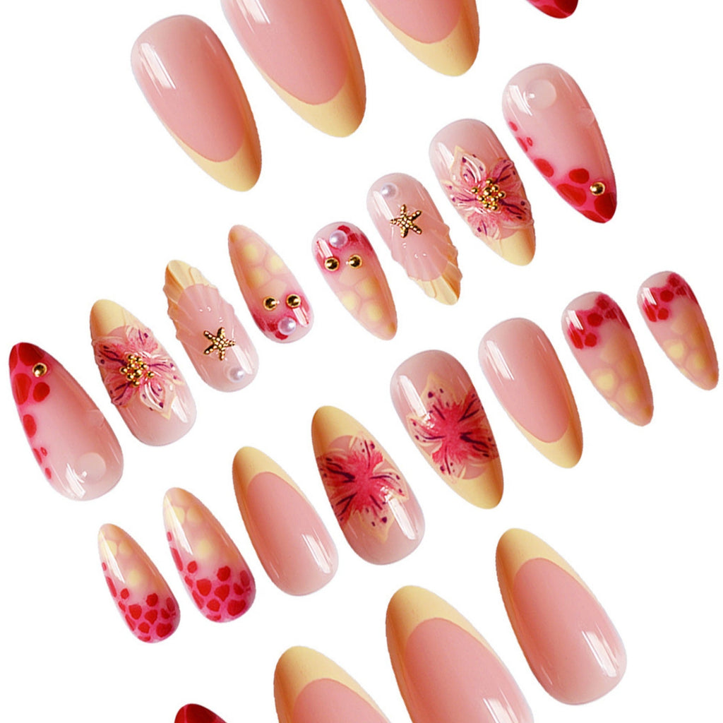 Siopsrl | Artistic Floral Nail Art Extensions Siopsrl Siopsrl | 7879Siopsrl | 3534