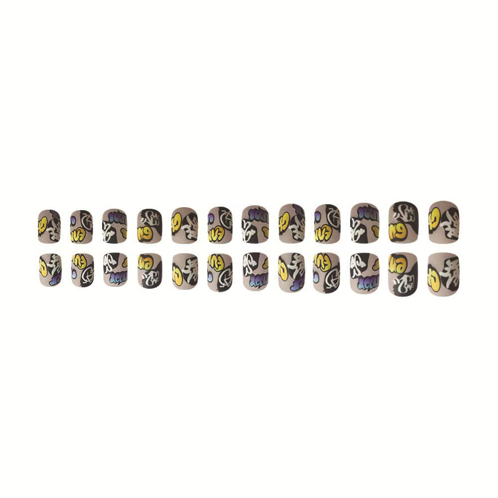 Siopsrl | Creative Nail Art Set with Graffiti Designs Siopsrl
