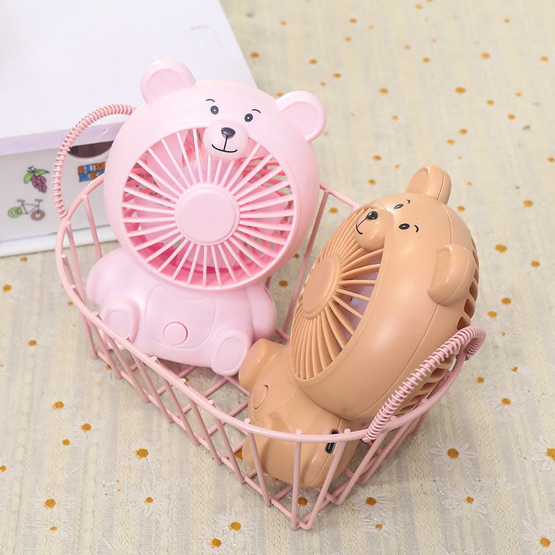 Siopsrl | Portable Usb Hand Fan in Creative Bear Design Siopsrl