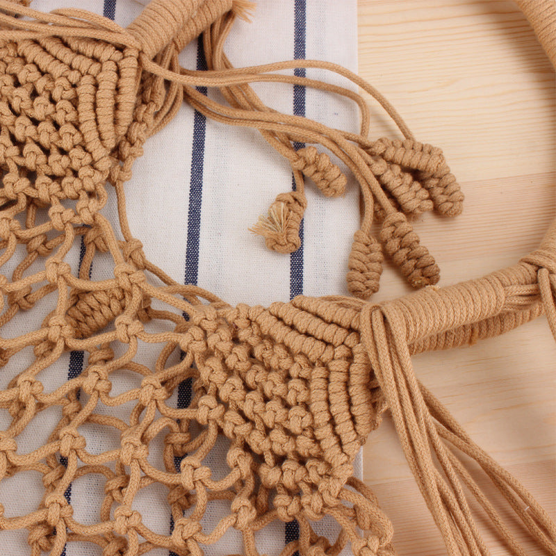 Siopsrl | Macrame Tote Bag with Inner Pocket Siopsrl