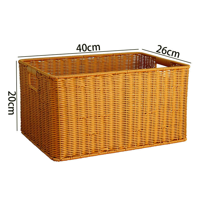 Ladies multi-purpose basket made of woven material Siopsrl