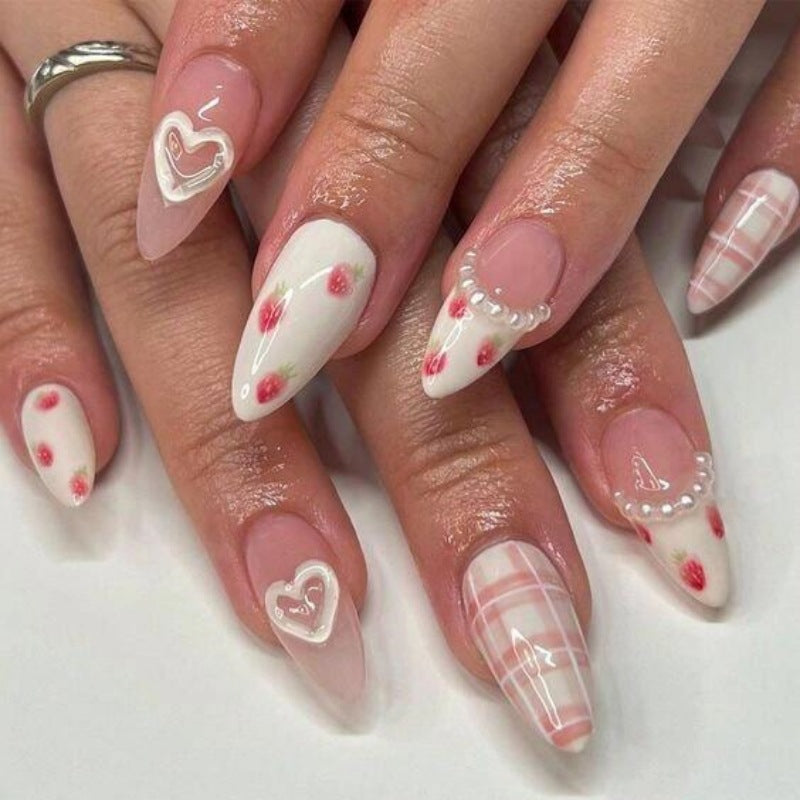 Siopsrl | Animal-Inspired Press-On Nail Art Set Siopsrl