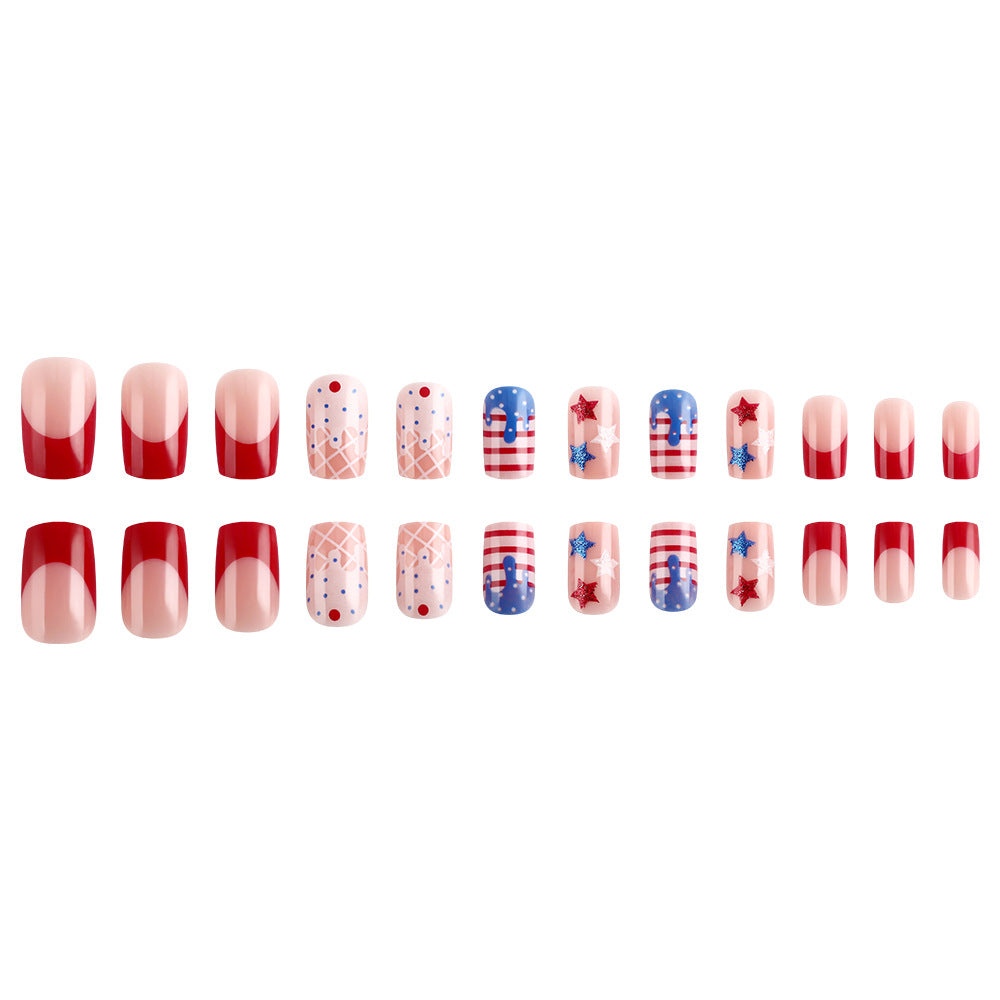 Siopsrl | Creative Ice Cream-Themed Press-On Nails Siopsrl