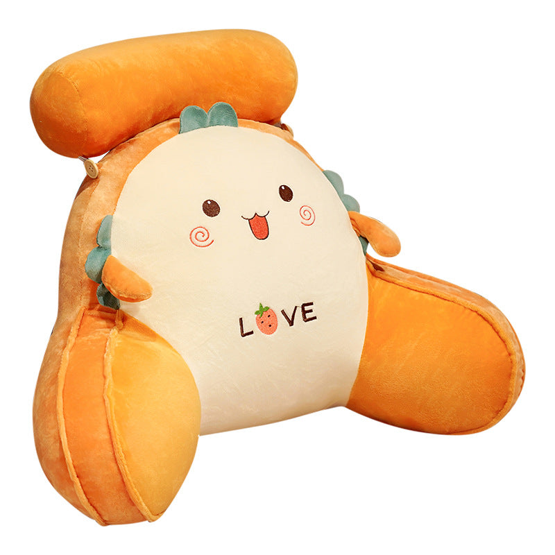 Siopsrl | Cozy back support pillow with bear motifs Siopsrl