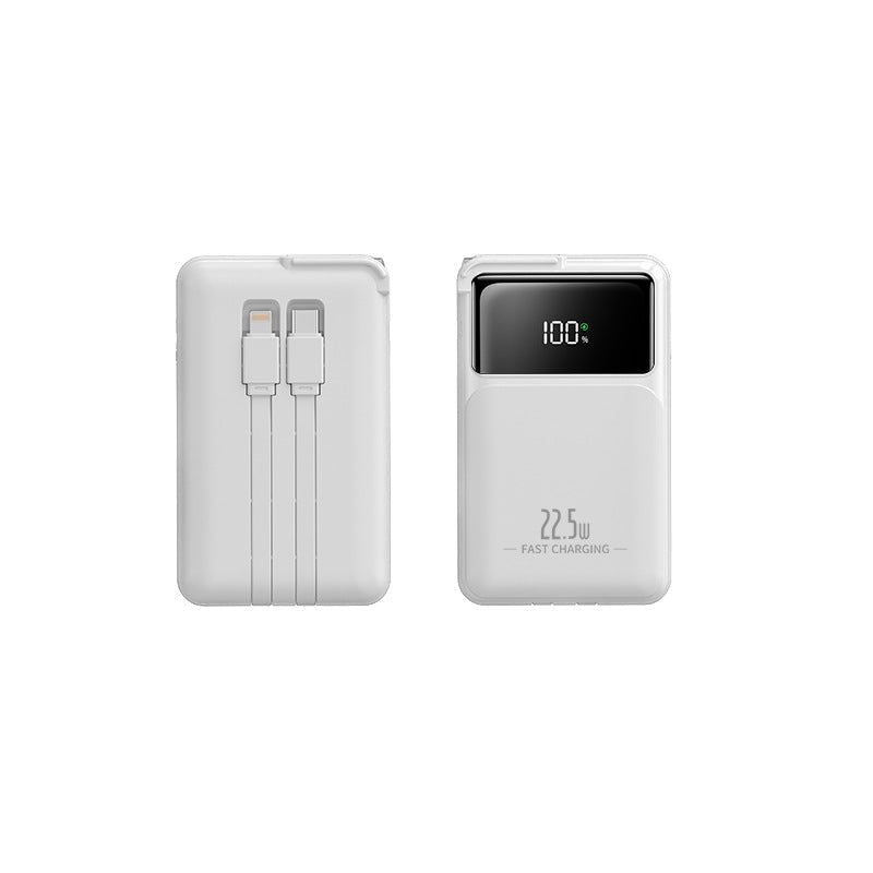 Siopsrl | Compact power bank with integrated charger Siopsrl