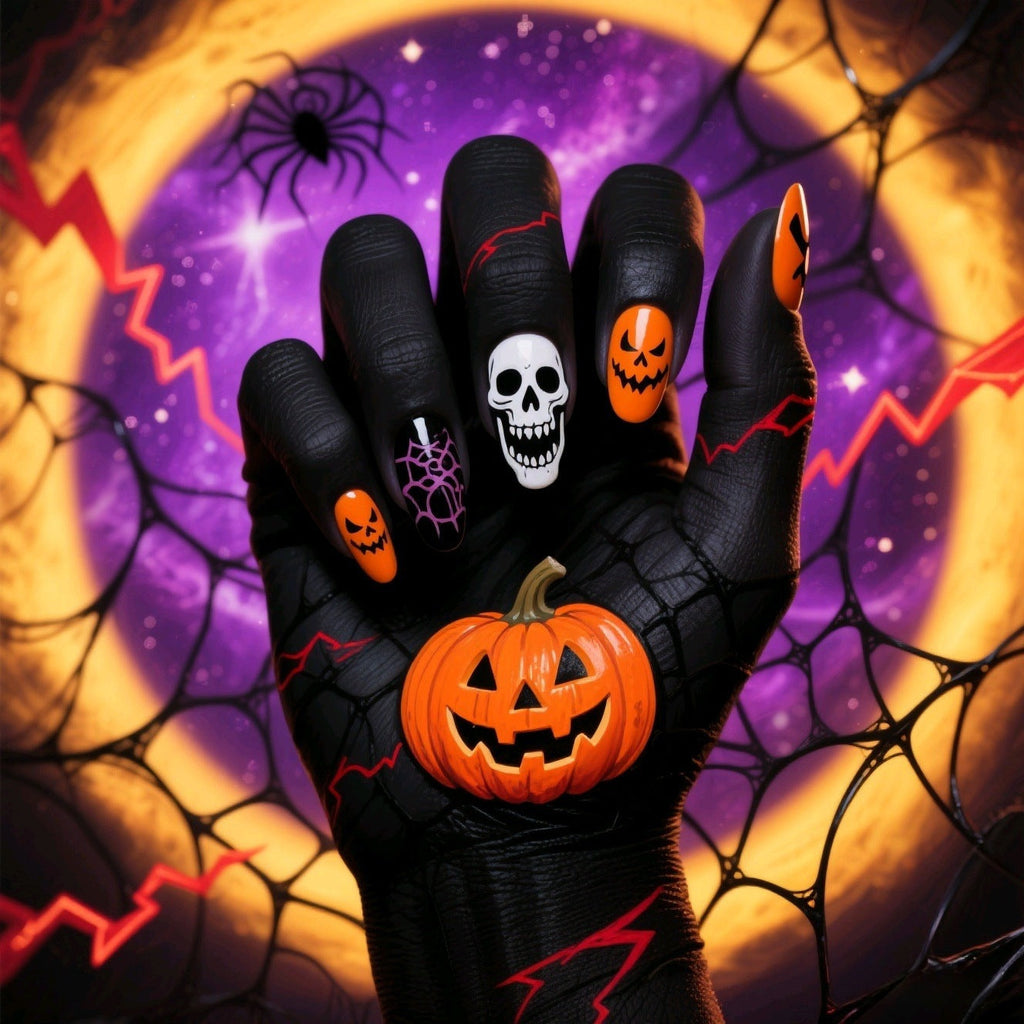 Halloween Artificial Nail Set Siopsrl
