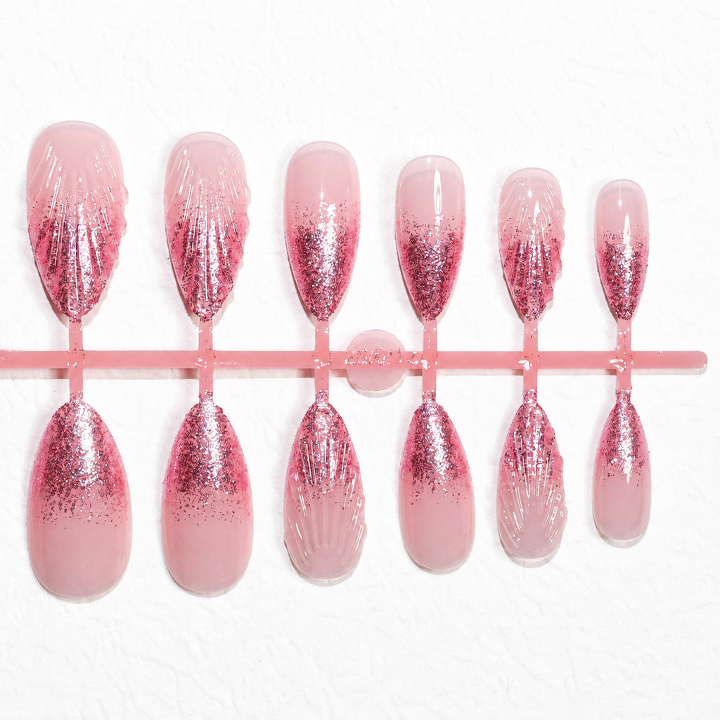 Siopsrl | Premium Glitter Artificial Nails Siopsrl