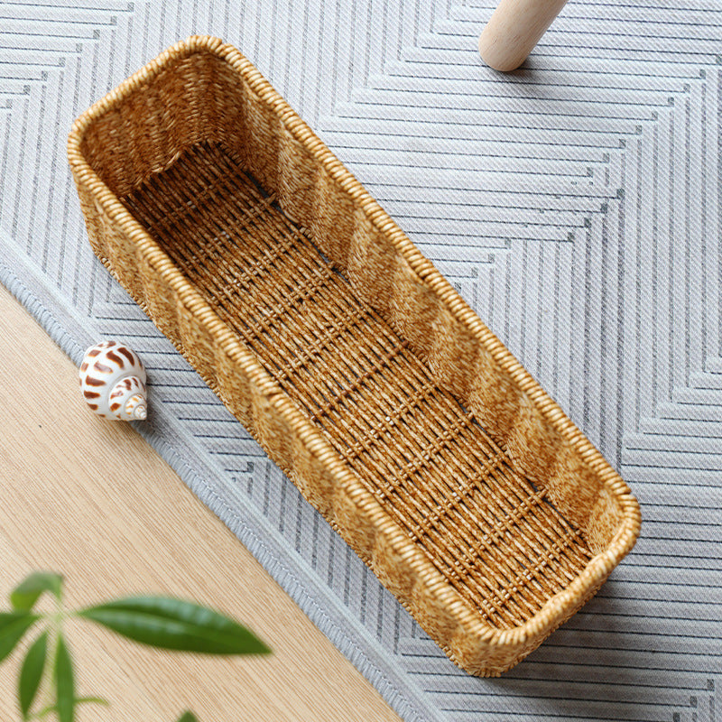 Woven Rectangular Storage Basket Siopsrl
