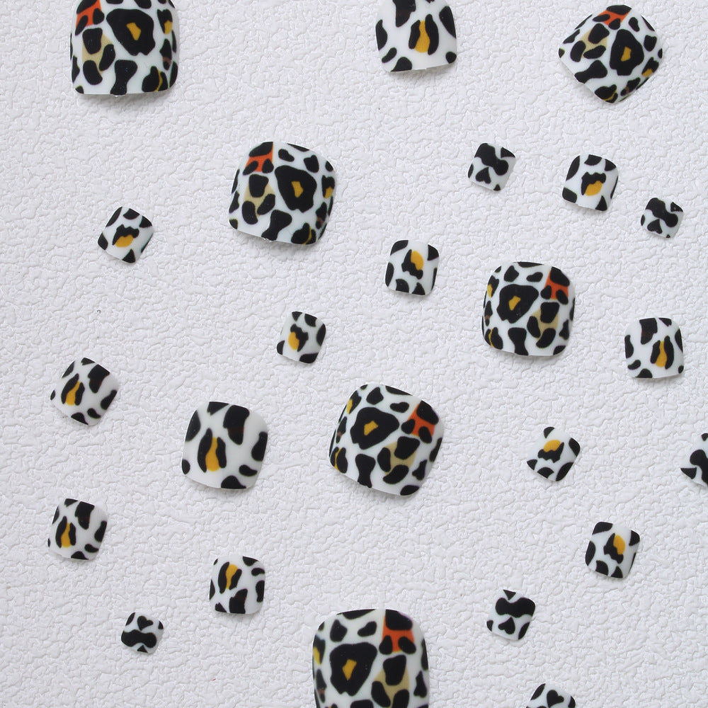 Siopsrl | Playful Leopard Print Press-On Nails Siopsrl