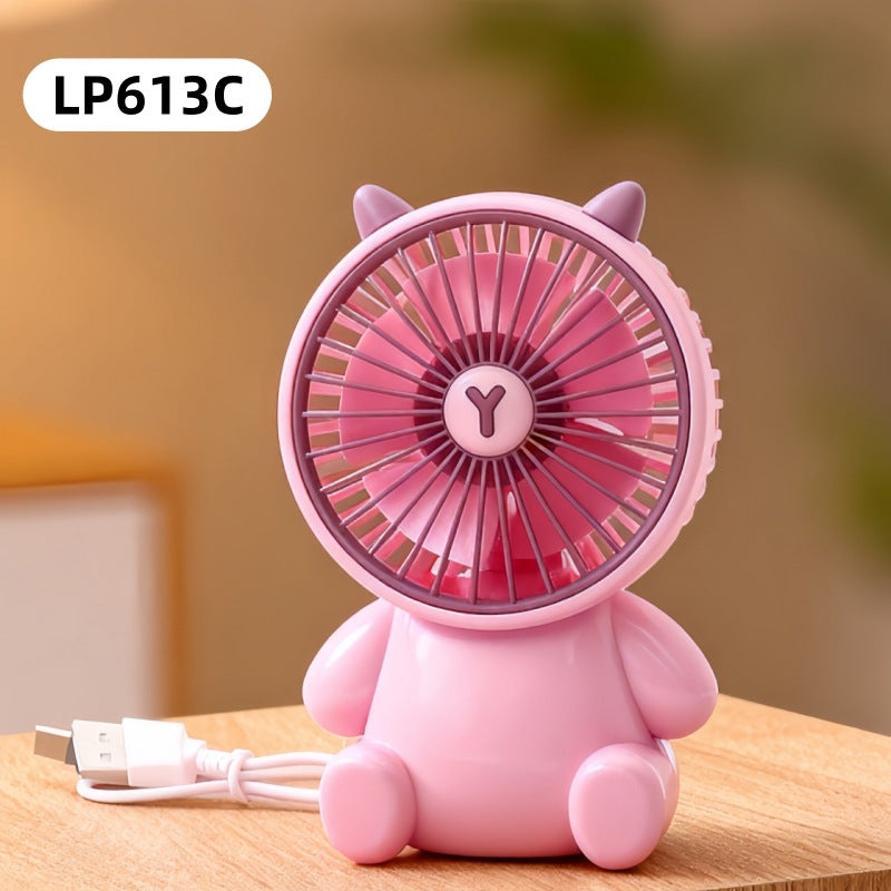Siopsrl | Women's portable USB handheld fan in playful animal design Siopsrl