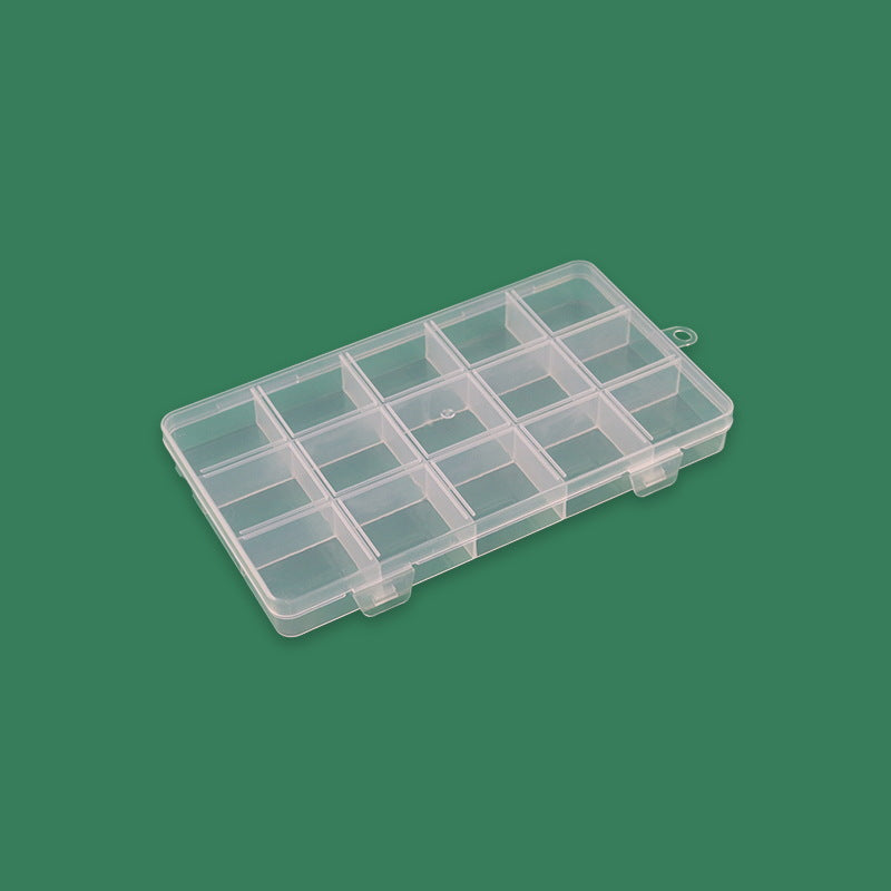 Multi-Compartment Organizer with Clear Lid Siopsrl