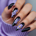Siopsrl | Artificial nails with floral patterns and elegant design Siopsrl