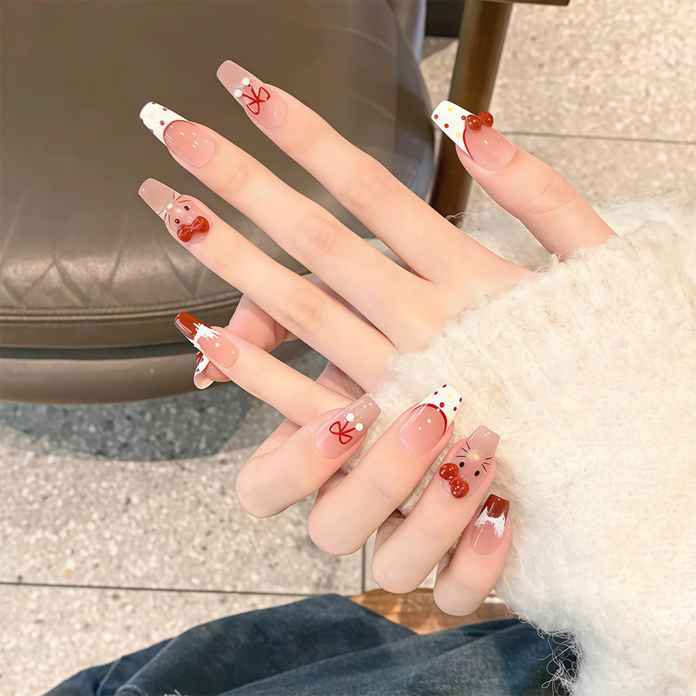 Siopsrl | Glossy Press-On Nail Extensions Siopsrl
