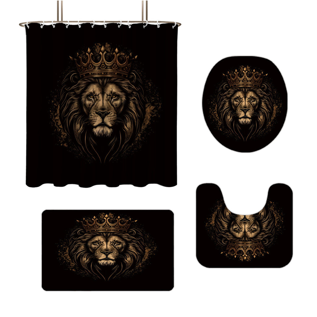Siopsrl | Digital Lion Themed Bathroom Set Siopsrl