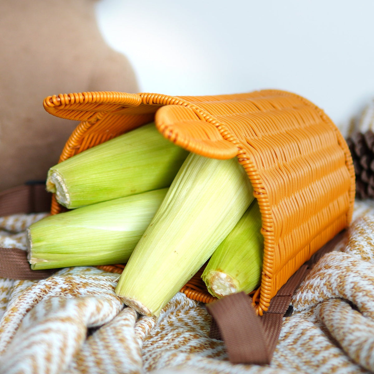 Women handcrafted basket bag Siopsrl