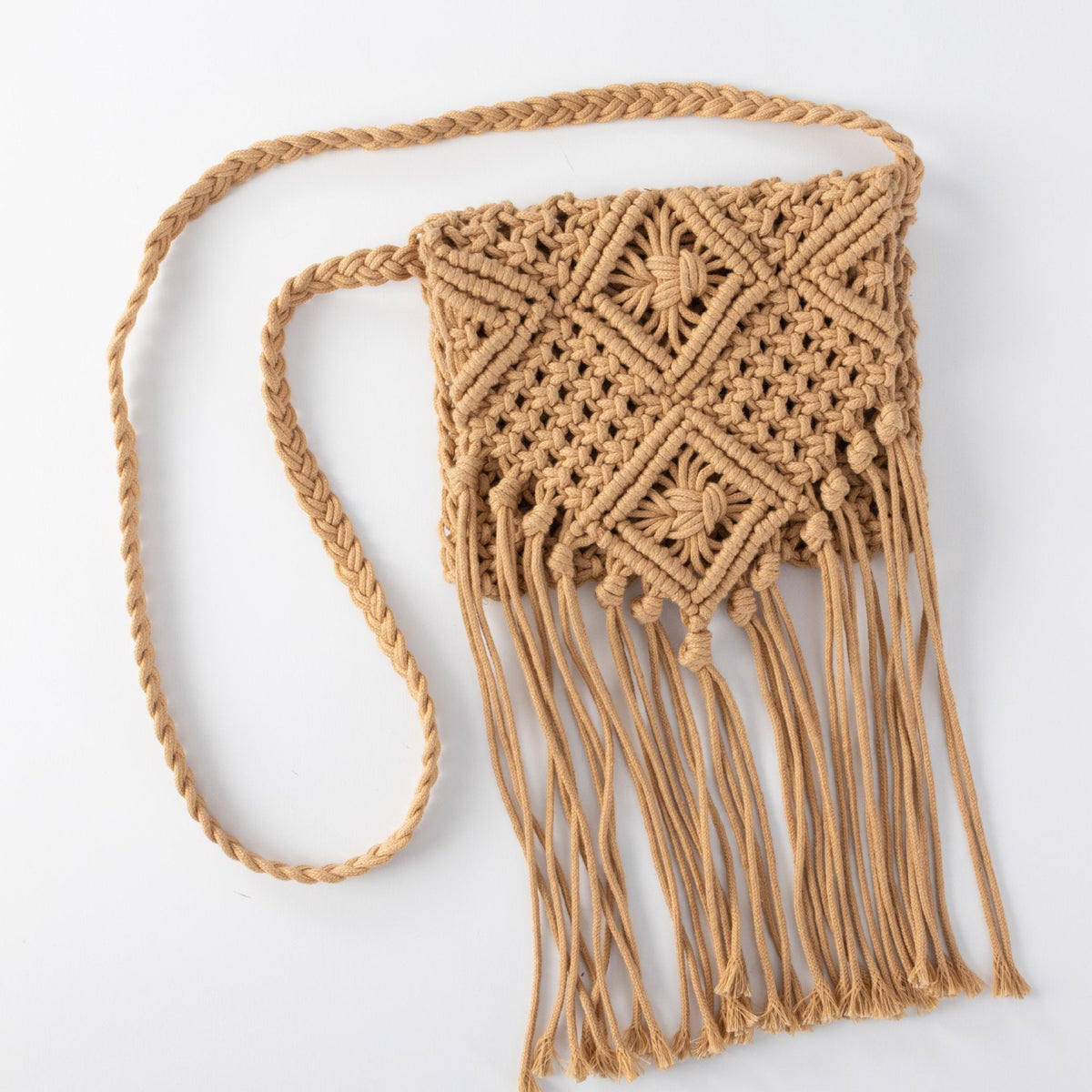 Siopsrl | Hand-knotted Macrame Shoulder Bag Siopsrl