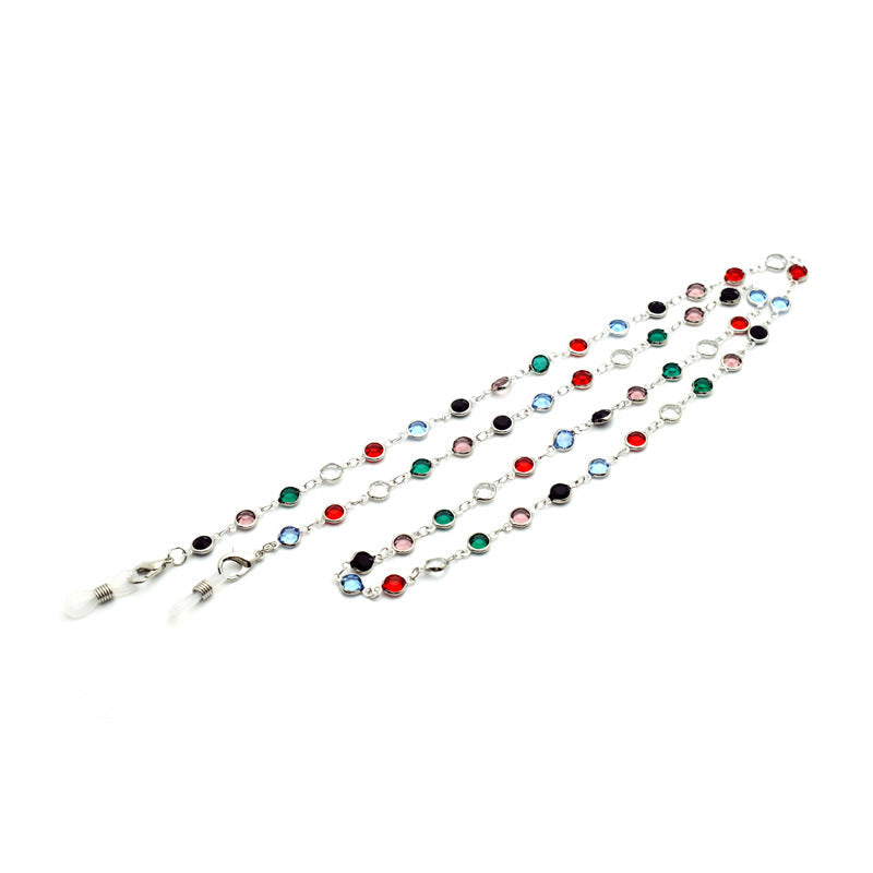 Siopsrl | Colorful Gemstone Eyewear Chain Siopsrl