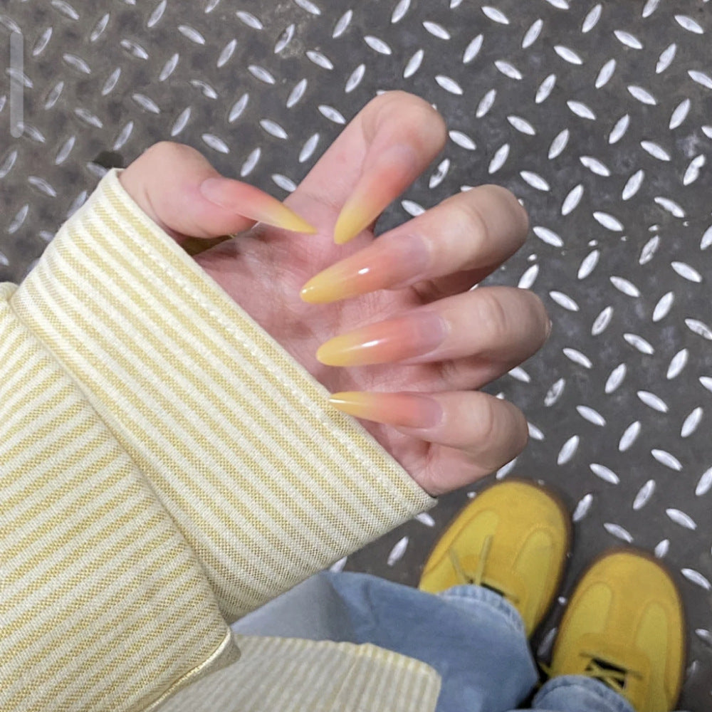 Siopsrl | Press-On Nail Tips with Ombre Design Siopsrl