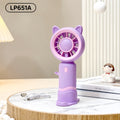 Siopsrl | Women's portable hand fan with cute cat design Siopsrl