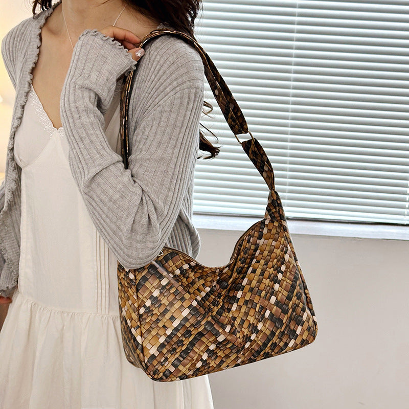 Siopsrl | WoColorful Woven Hobo Bag Siopsrl