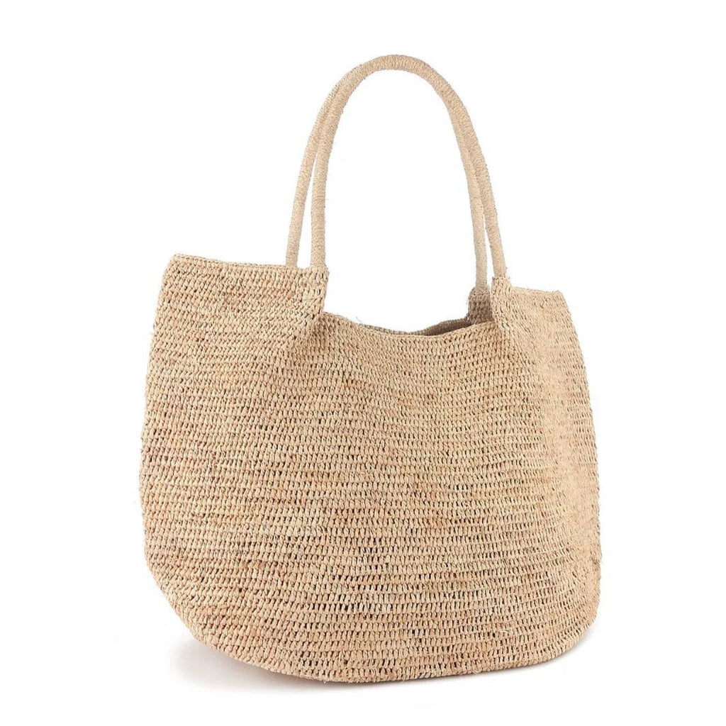 Siopsrl | Handwoven raffia tote bag Siopsrl