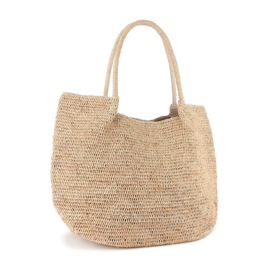 Siopsrl | Handwoven raffia tote bag Siopsrl