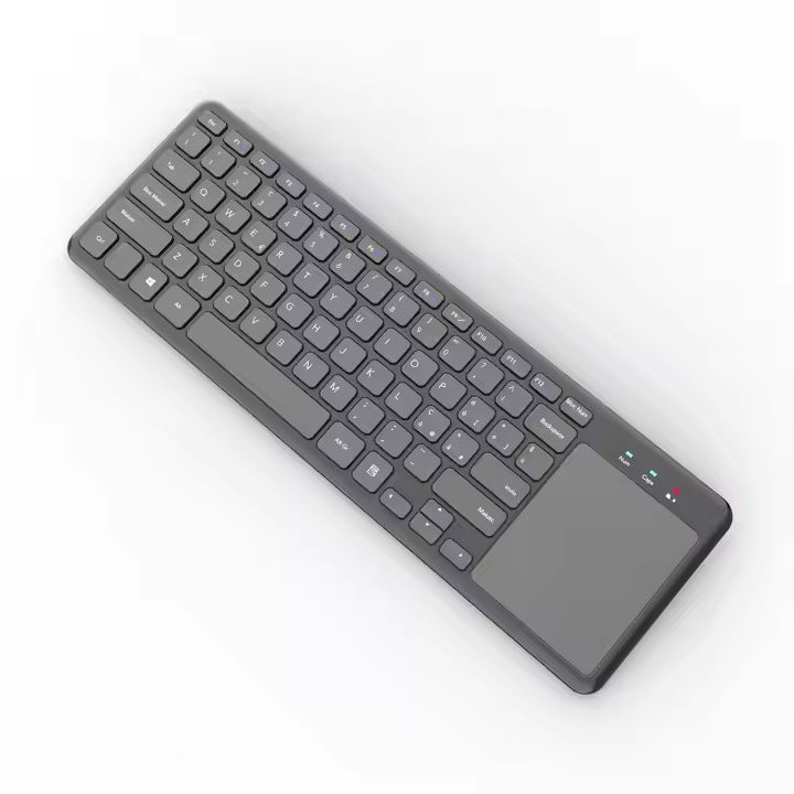 Siopsrl | Ultra-Slim Wireless Keyboard with Touchpad Siopsrl