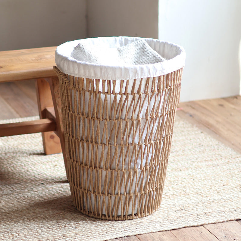 Rustic laundry basket with lid Siopsrl