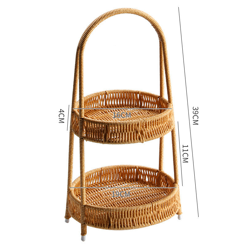 Elegant Woven Storage Basket Siopsrl