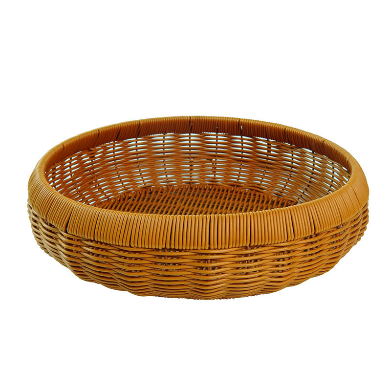 Women's round basket made of braided material Siopsrl