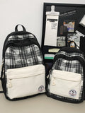 Siopsrl | Casual Plaid Backpack