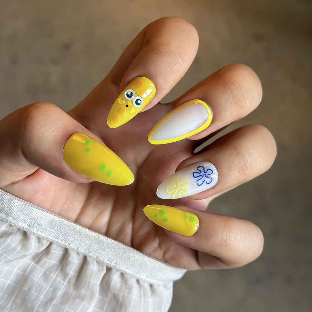Siopsrl | Whimsical Cartoon Press-On Nail Set Siopsrl