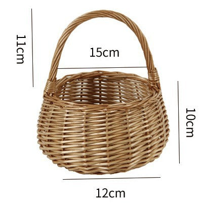 Handcrafted Natural Basket Siopsrl