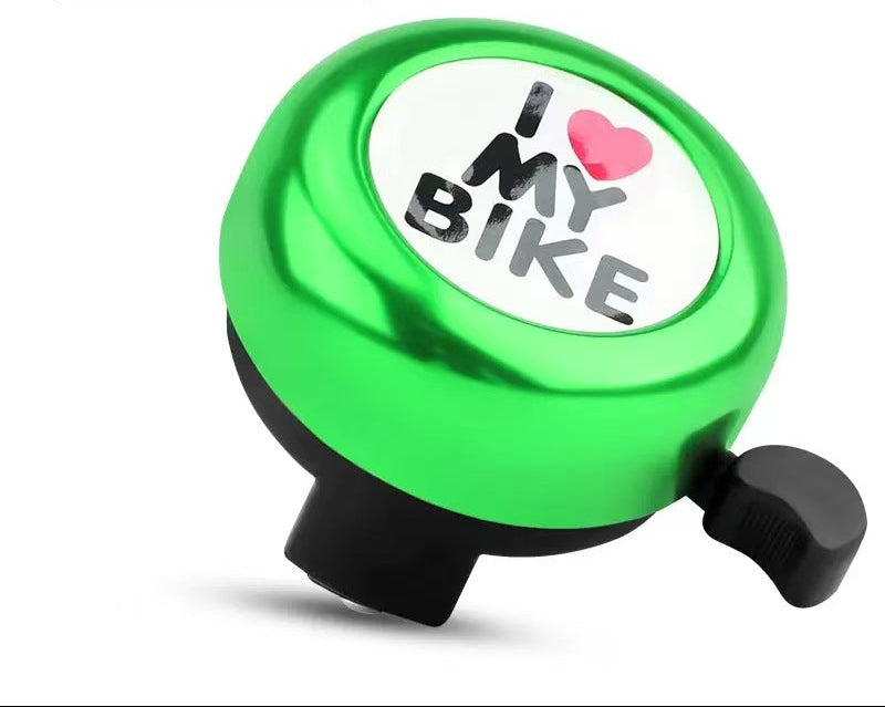 Siopsrl | compact stainless steel handlebar bell with quick-release thumb lever Siopsrl