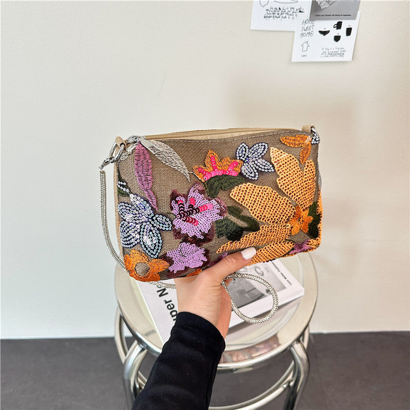 Siopsrl | WoFloral Embellished Clutch Purse Siopsrl