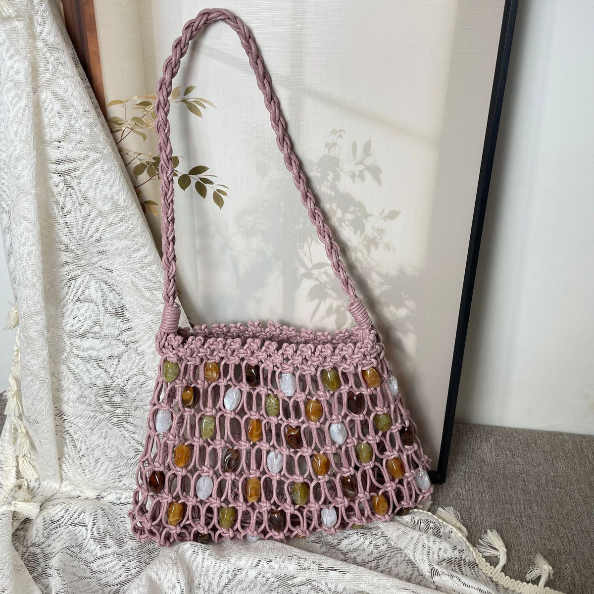 Siopsrl | Hand-knotted fashion bag Siopsrl