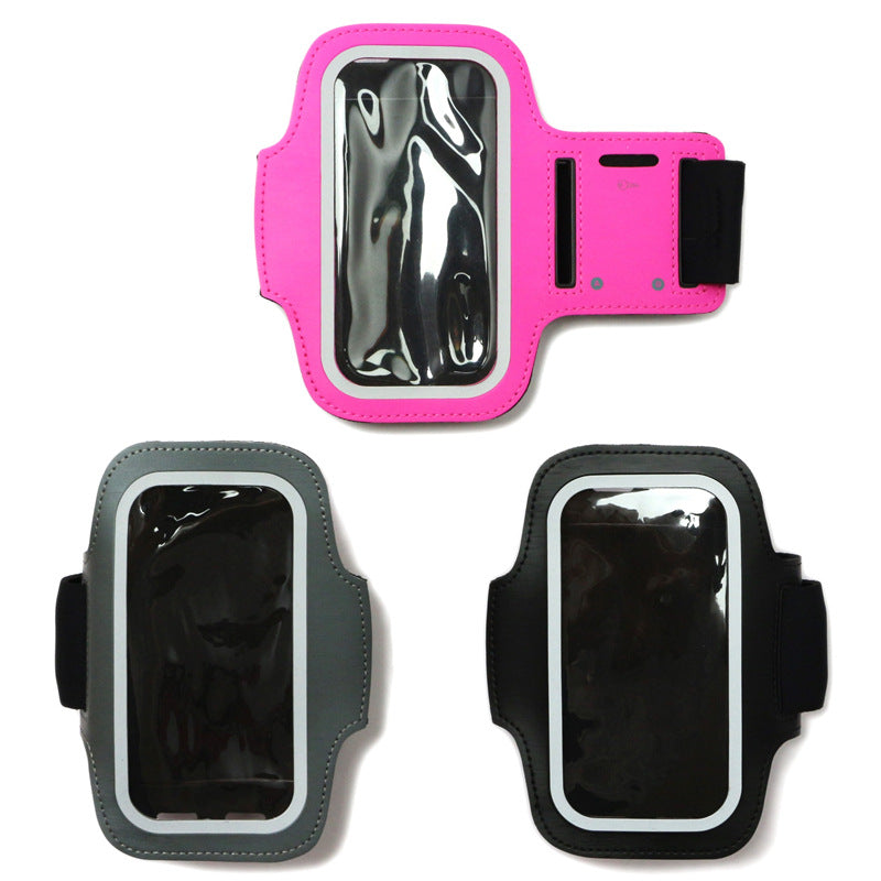 Siopsrl | Adjustable reflective running armband with secure smartphone touchscreen pocket Siopsrl